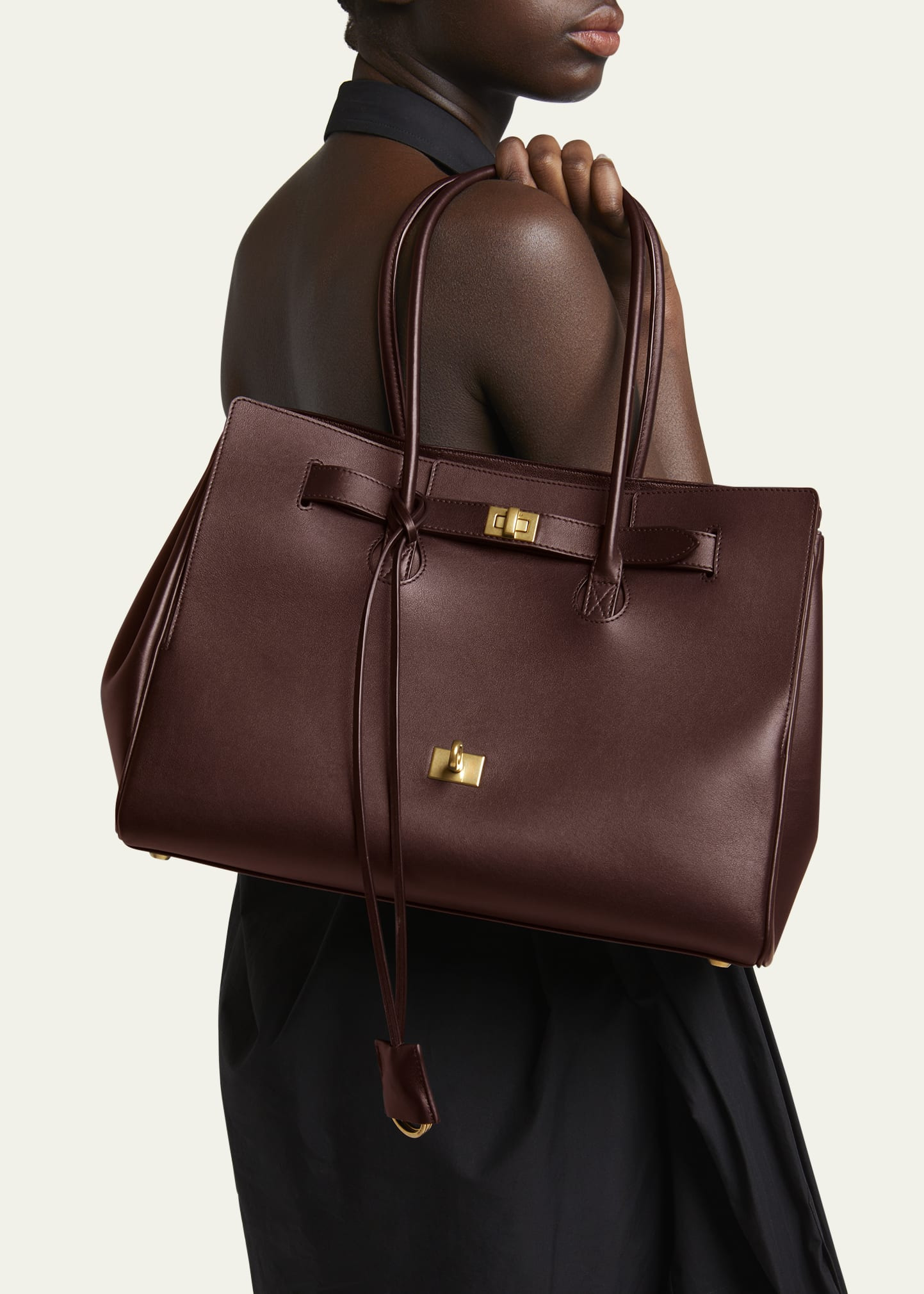 Bel Air Medium Flap Leather Tote Bag - 2