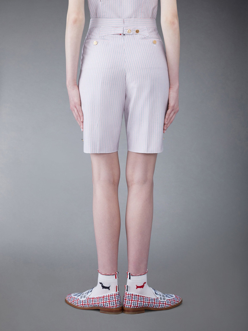 Thom Browne Stripe Oxford Classic Bermuda Shorts outlook
