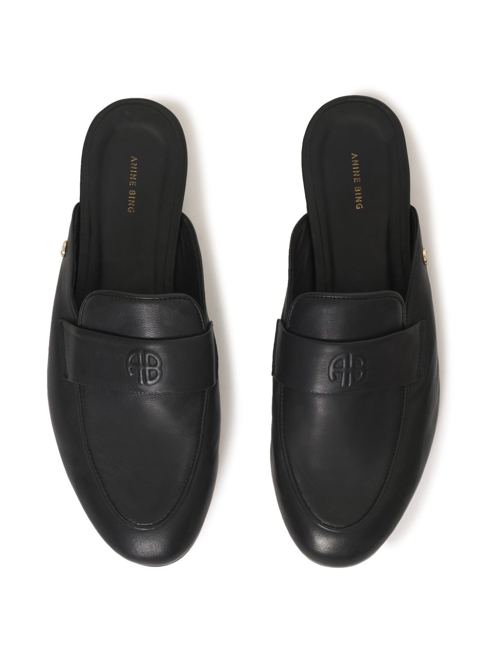 Corinne leather mules - 3