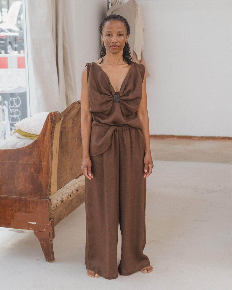 Sepia Pants - Fine Linen 5