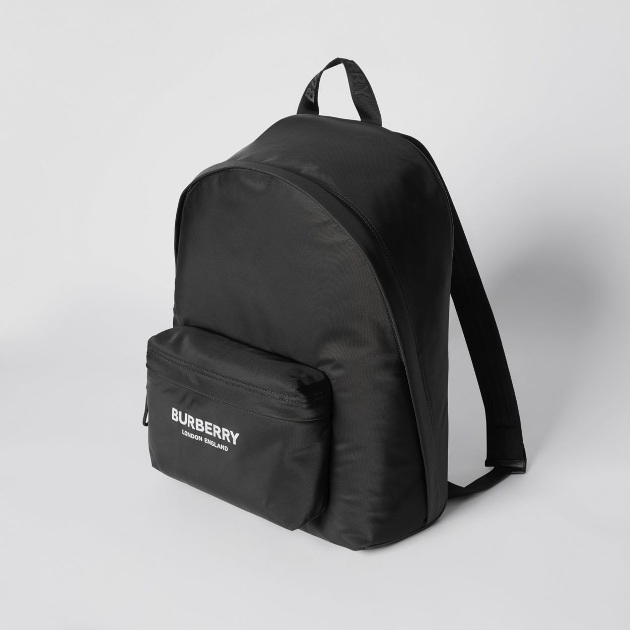 Logo Print Nylon Backpack - 5