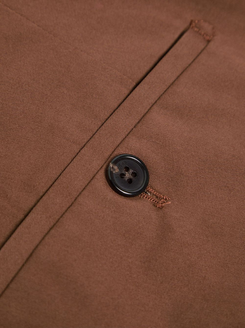 SLOWEAR buttoned straight-leg trousers outlook