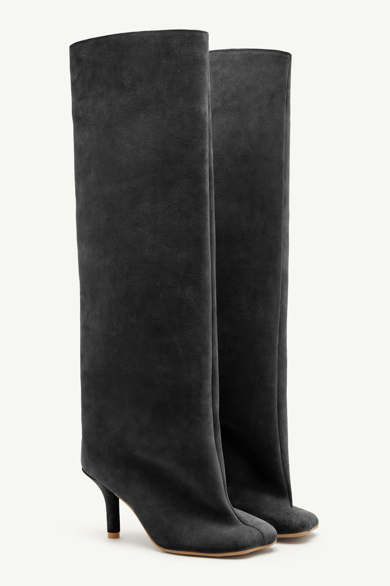 MM6 Maison Margiela Anotomic Slip-on Suede Boots outlook