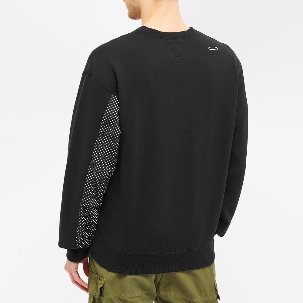 Uniform Experiment Panel Sleeve Wide Crew Sweat - 7