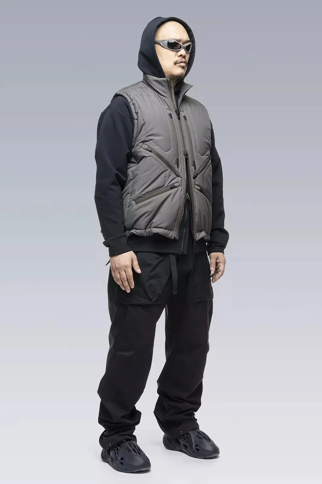 ACRONYM V91-WS Windstopper® PrimaLoft® Modular Liner Vest Gray
