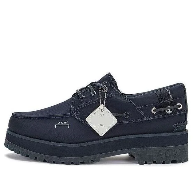 Timberland x A COLD WALLWaterproof Authentic 3 Eye Boat Shoe 'Navy' A683Y - 1