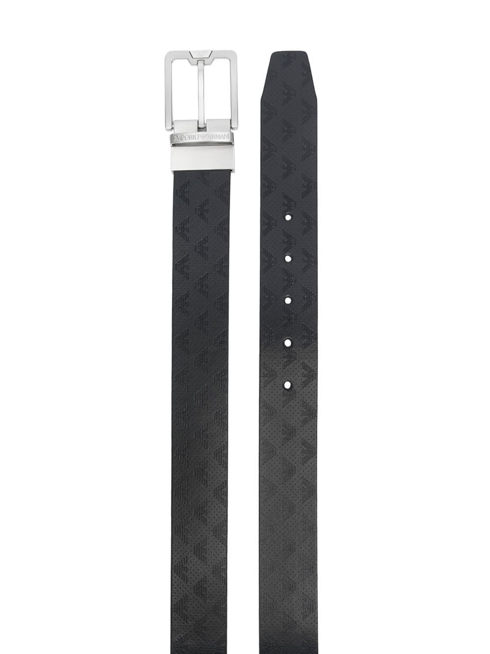 calf-leather buckled belt - 2