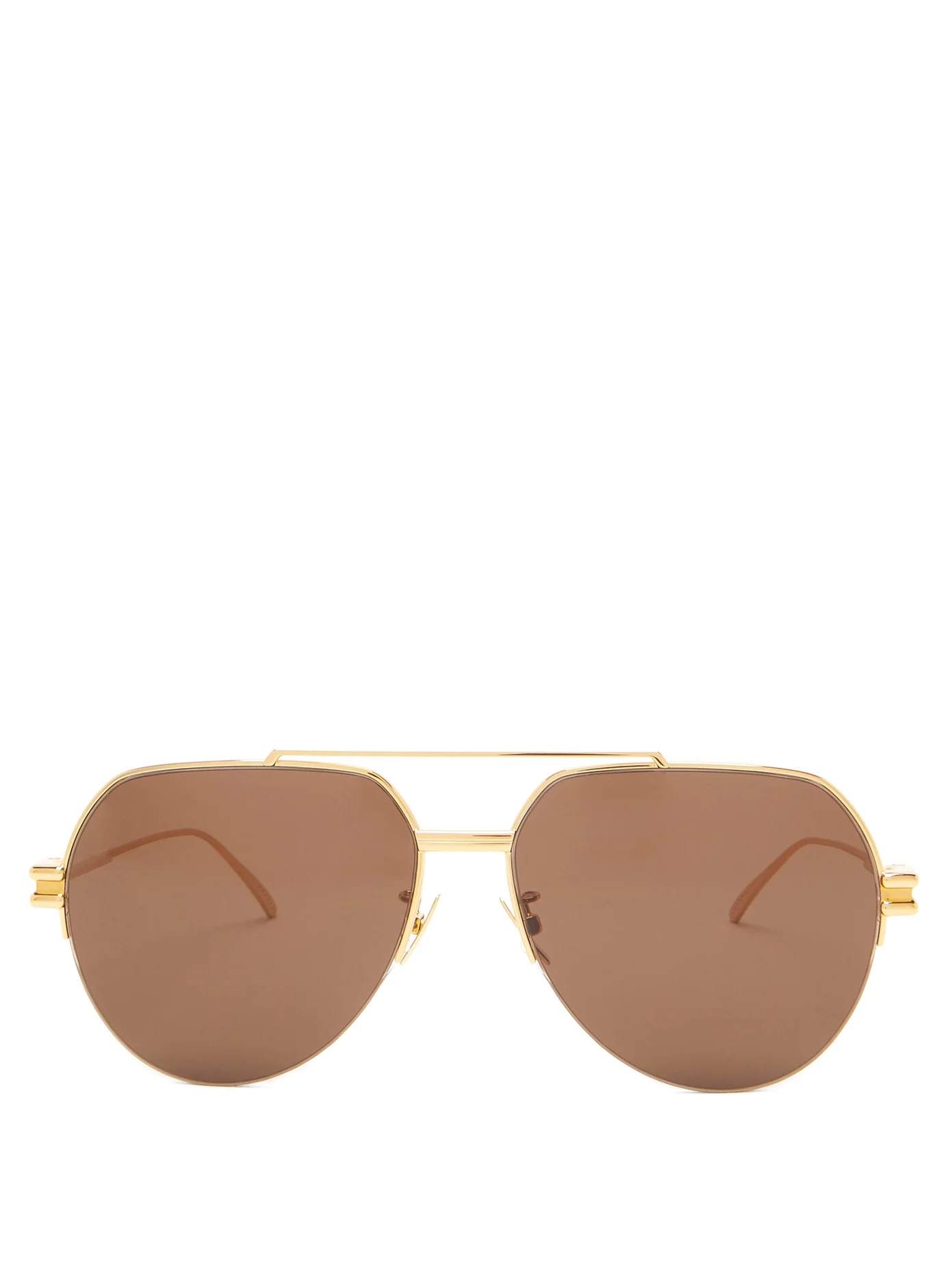 Aviator metal sunglasses - 1