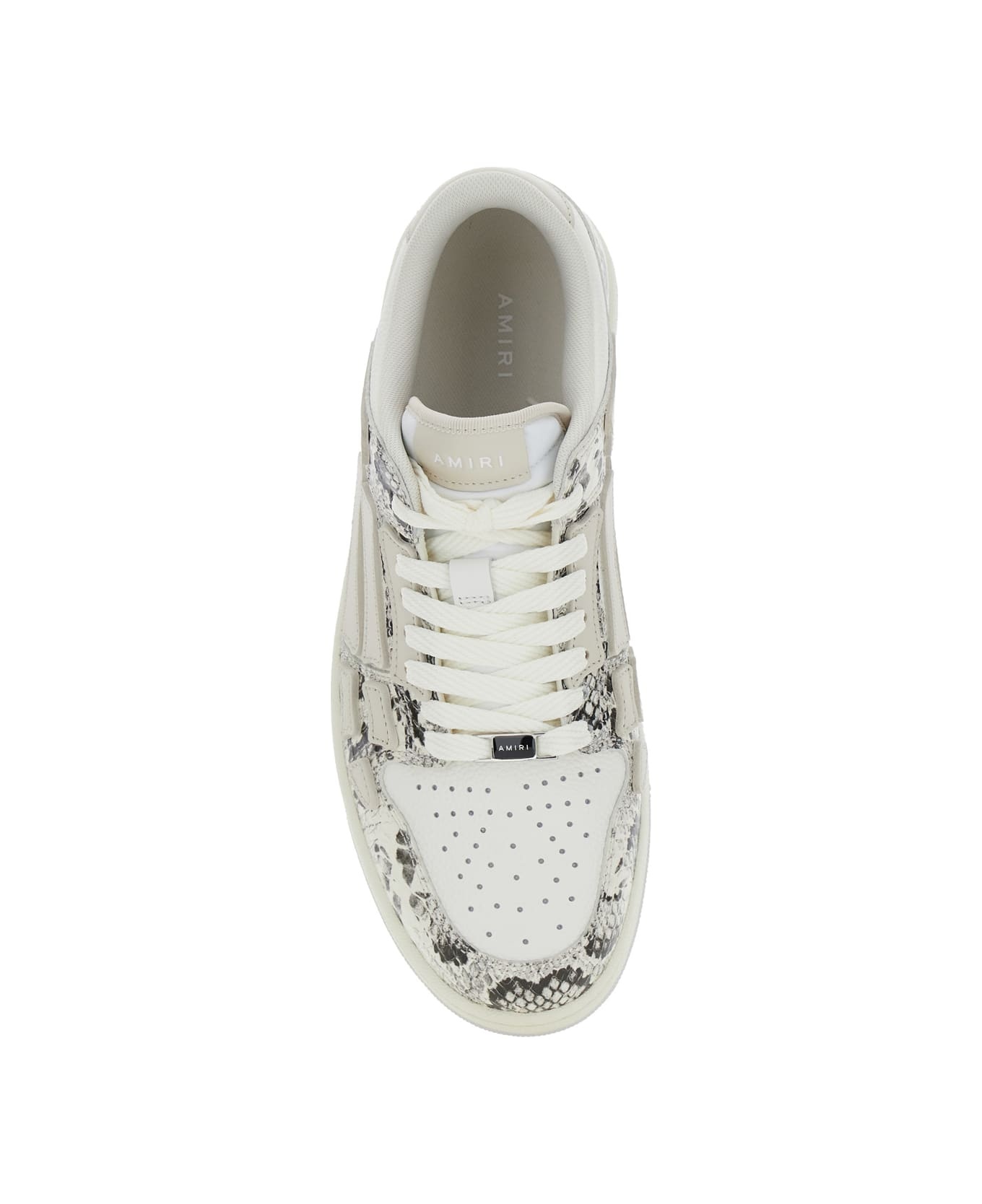 AMIRI Skeleton Patch Round Toe Sneakers | italist | REVERSIBLE