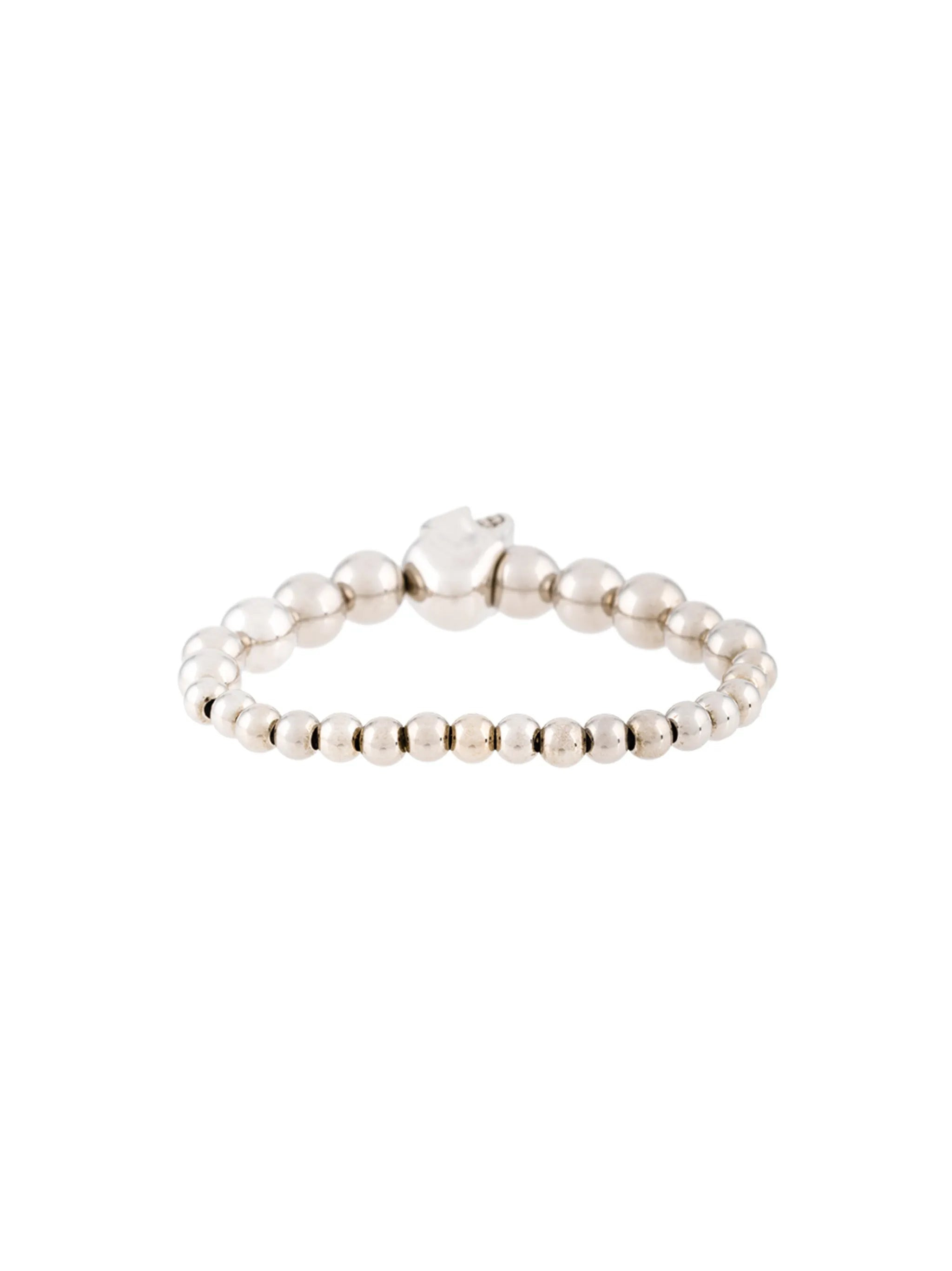 Beaded Skull Bracelet - 4