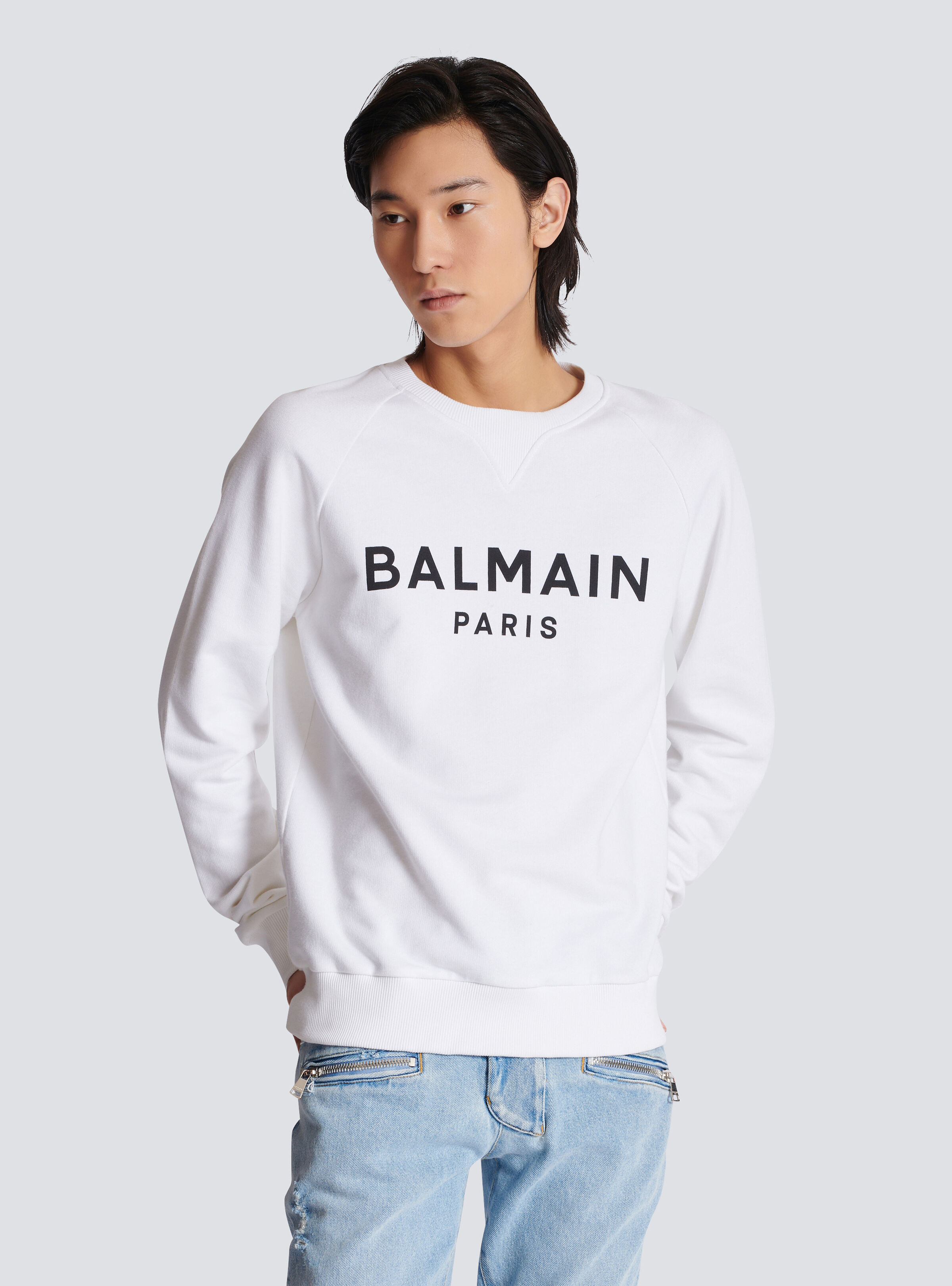Balmain Paris printed sweatshirt - 6