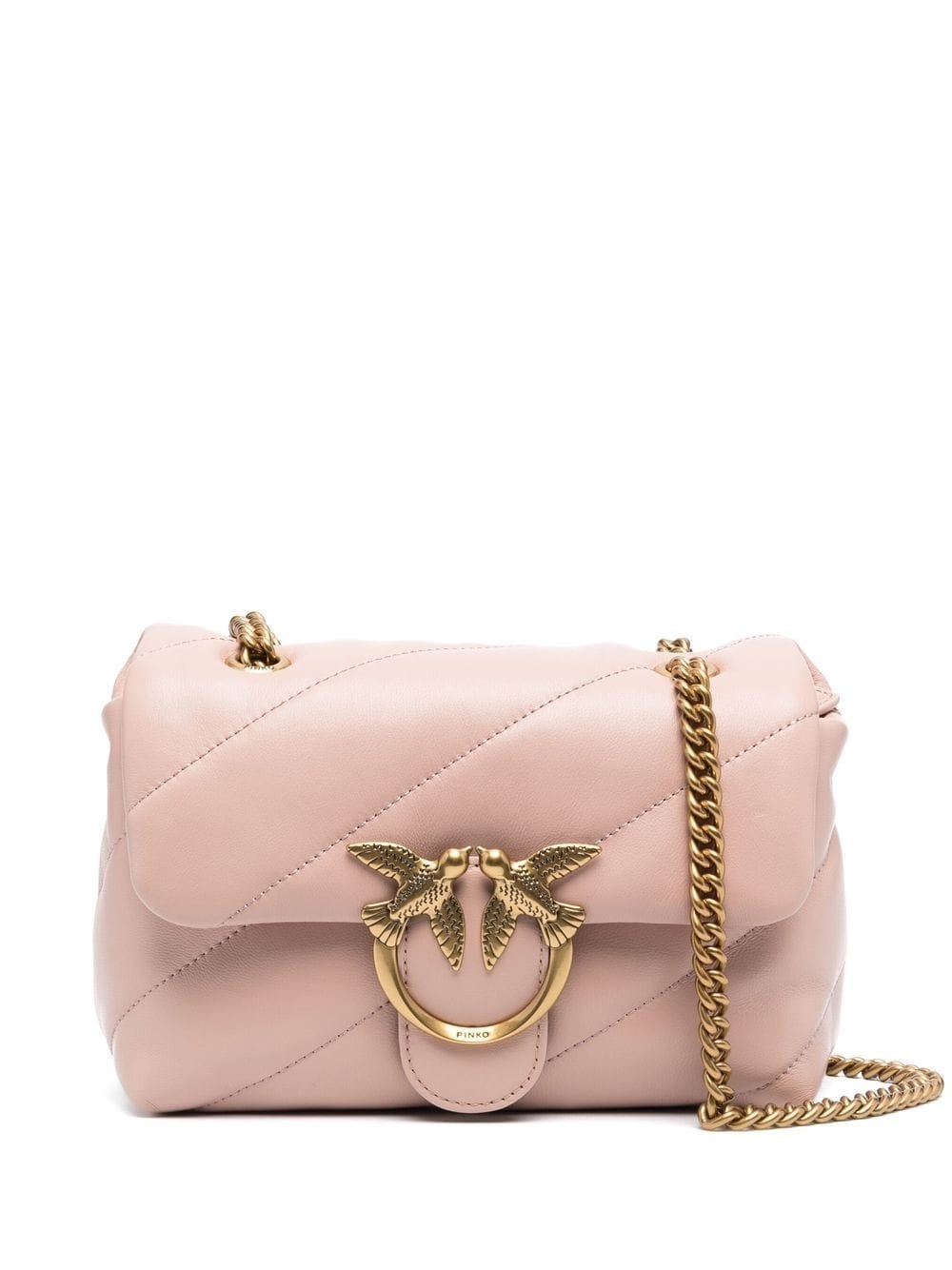 Love mini puffer crossbody bag - 1