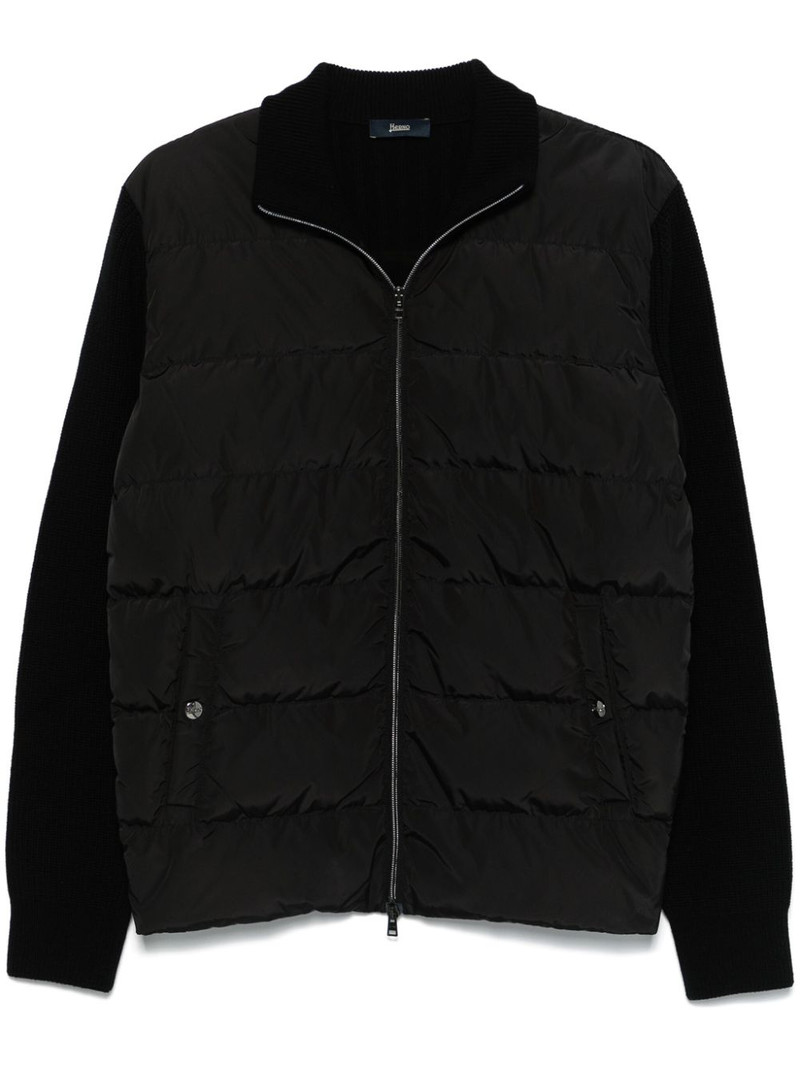 quilted panelled 재킷 1