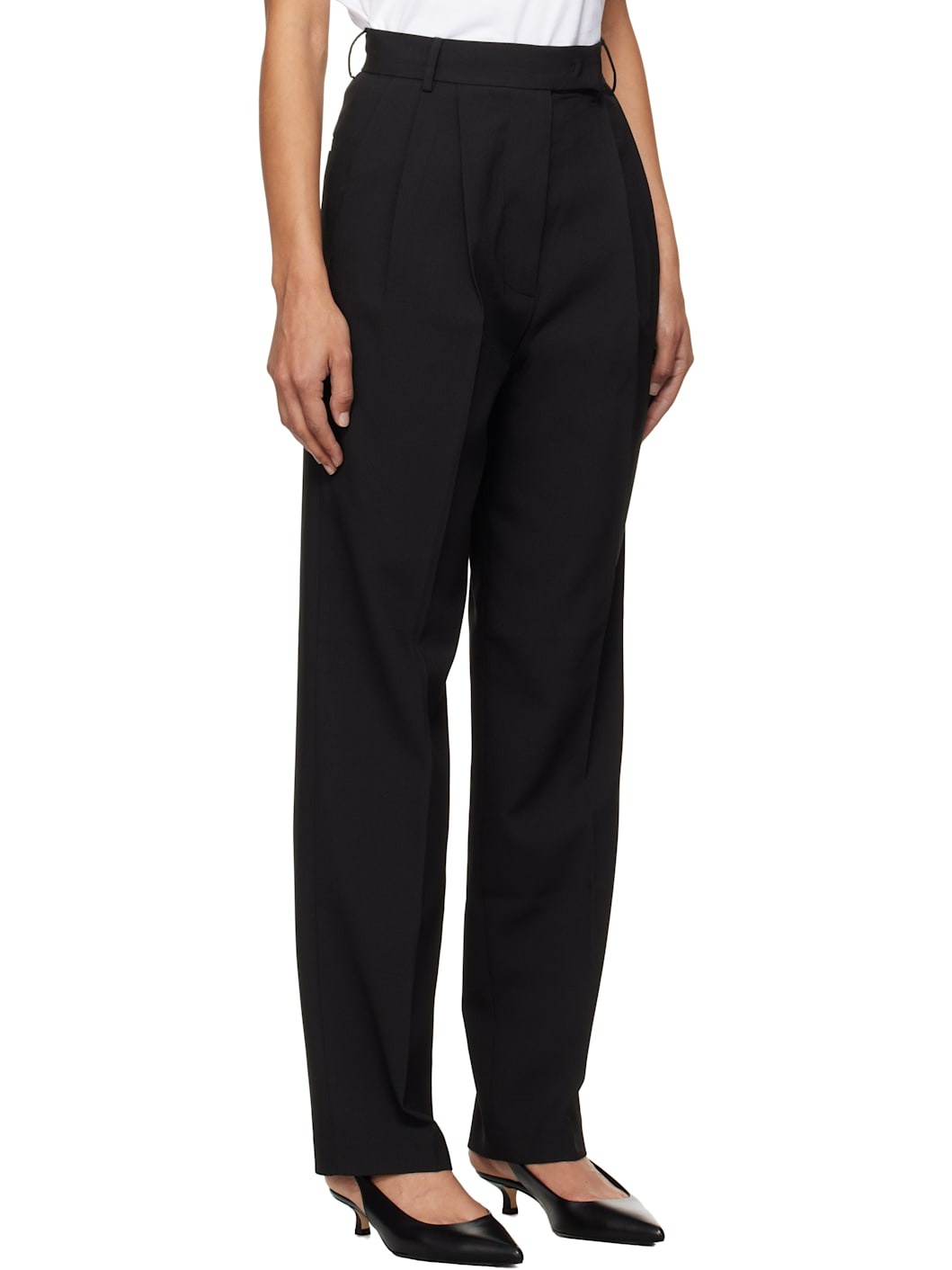Black Bea Suit Trousers - 2
