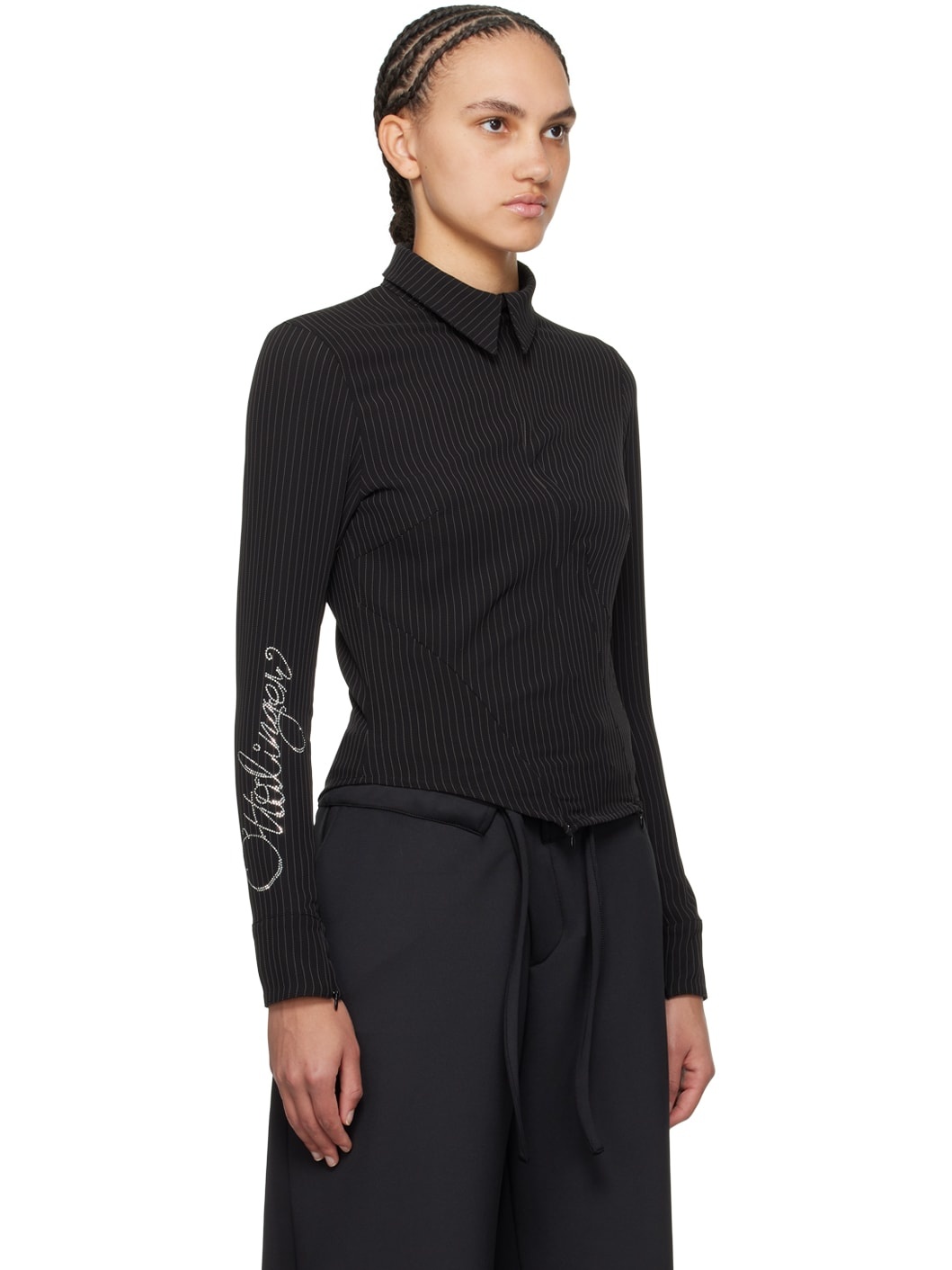 Black Zip Shirt - 2