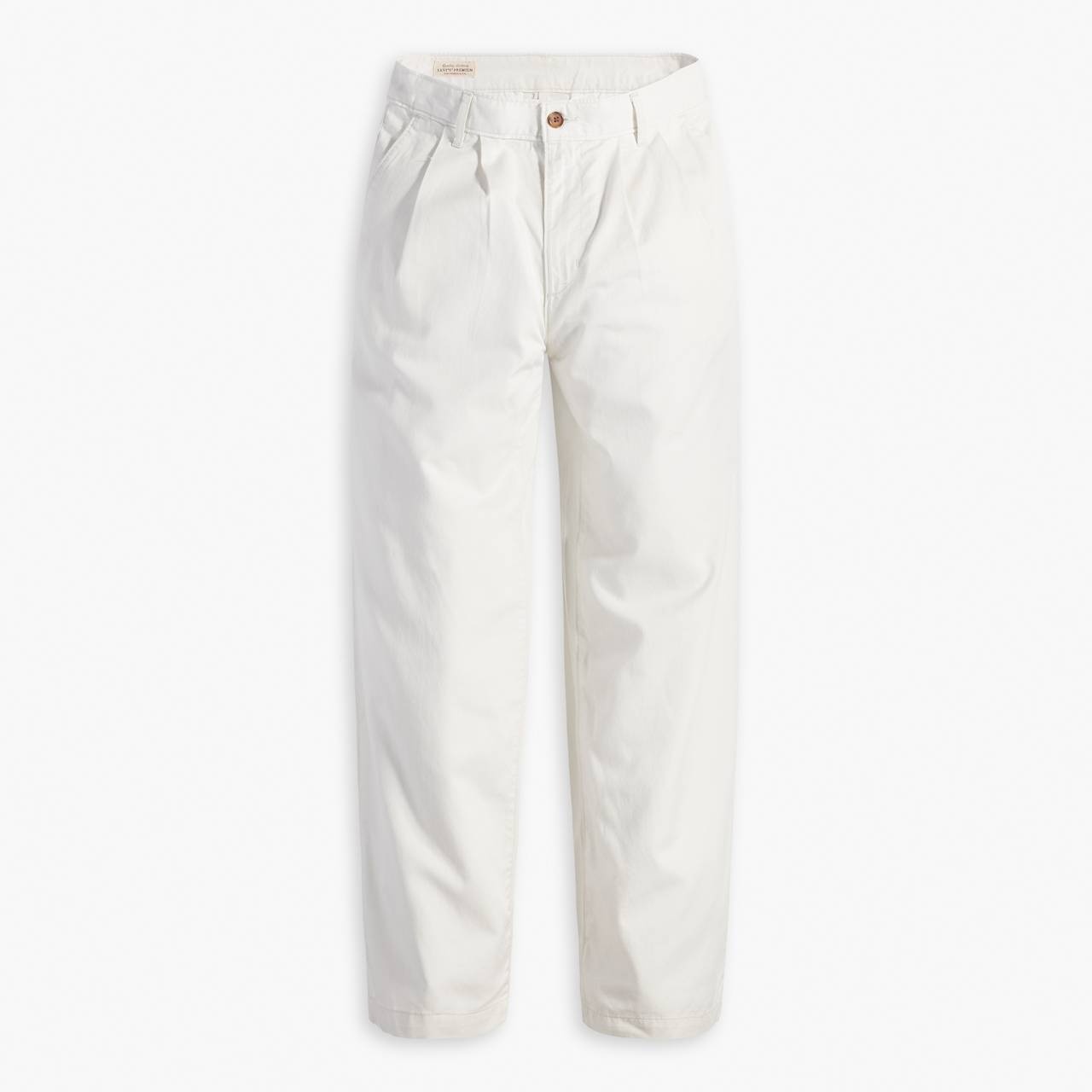 HIGH RISE PLEATED BAGGY TROUSER PANTS - 1