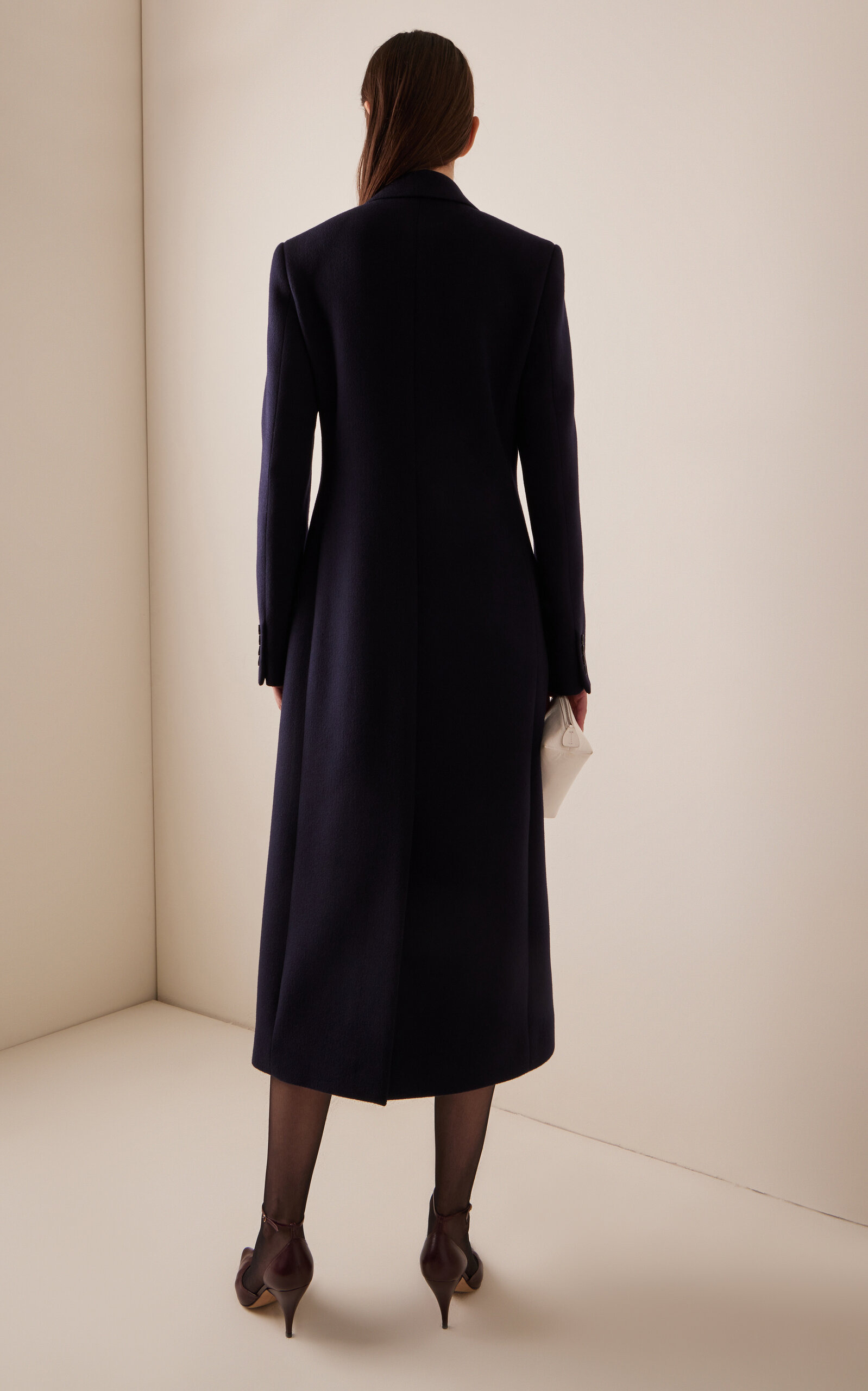 Woody Cashmere Coat navy - 4