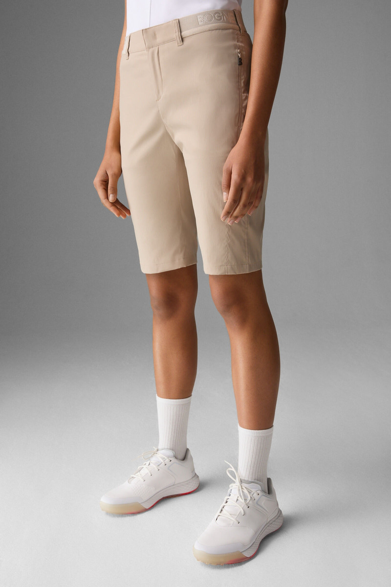 Zita functional shorts in Beige 2