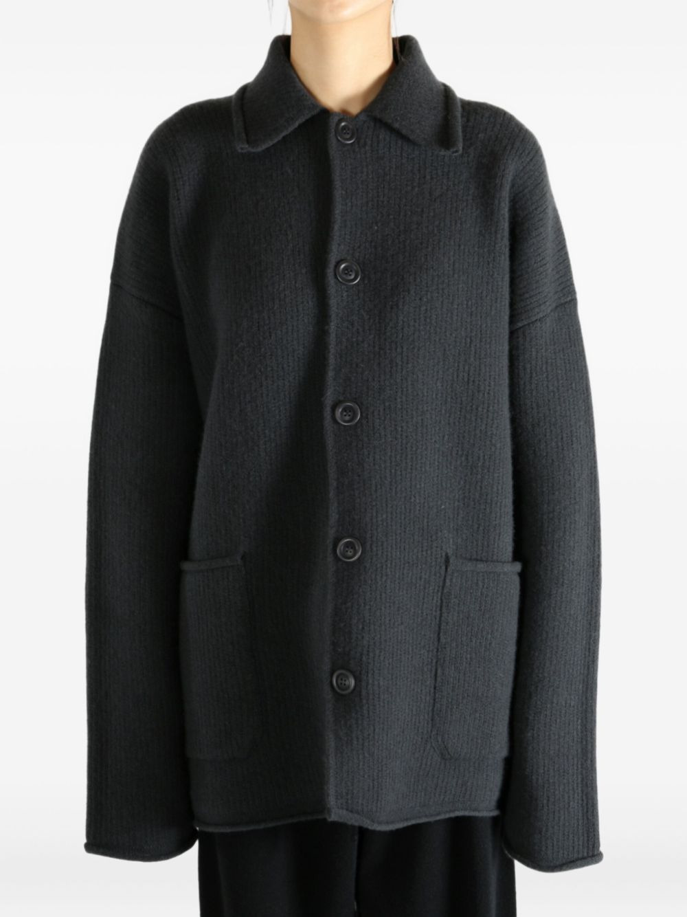 Rove buttoned patch-pocket cardigan - 2