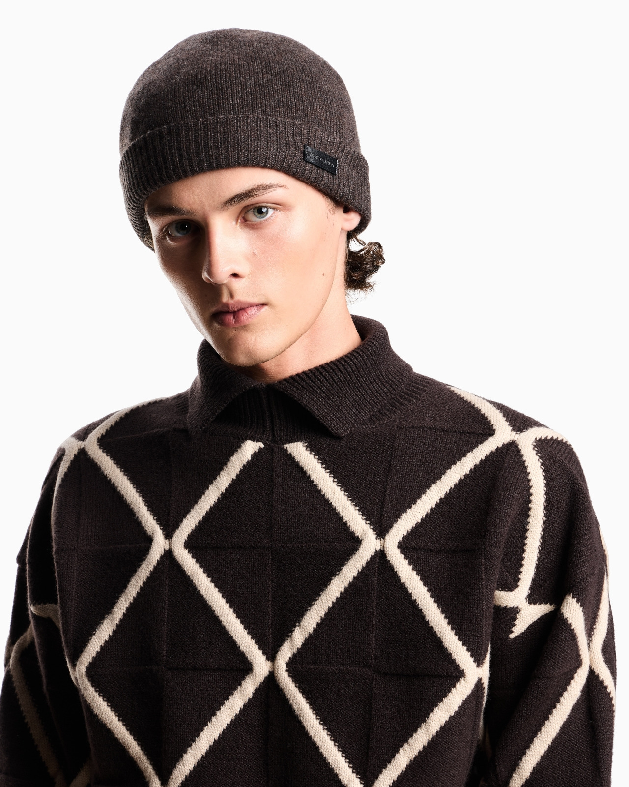 PURE CASHMERE BEANIE - 3