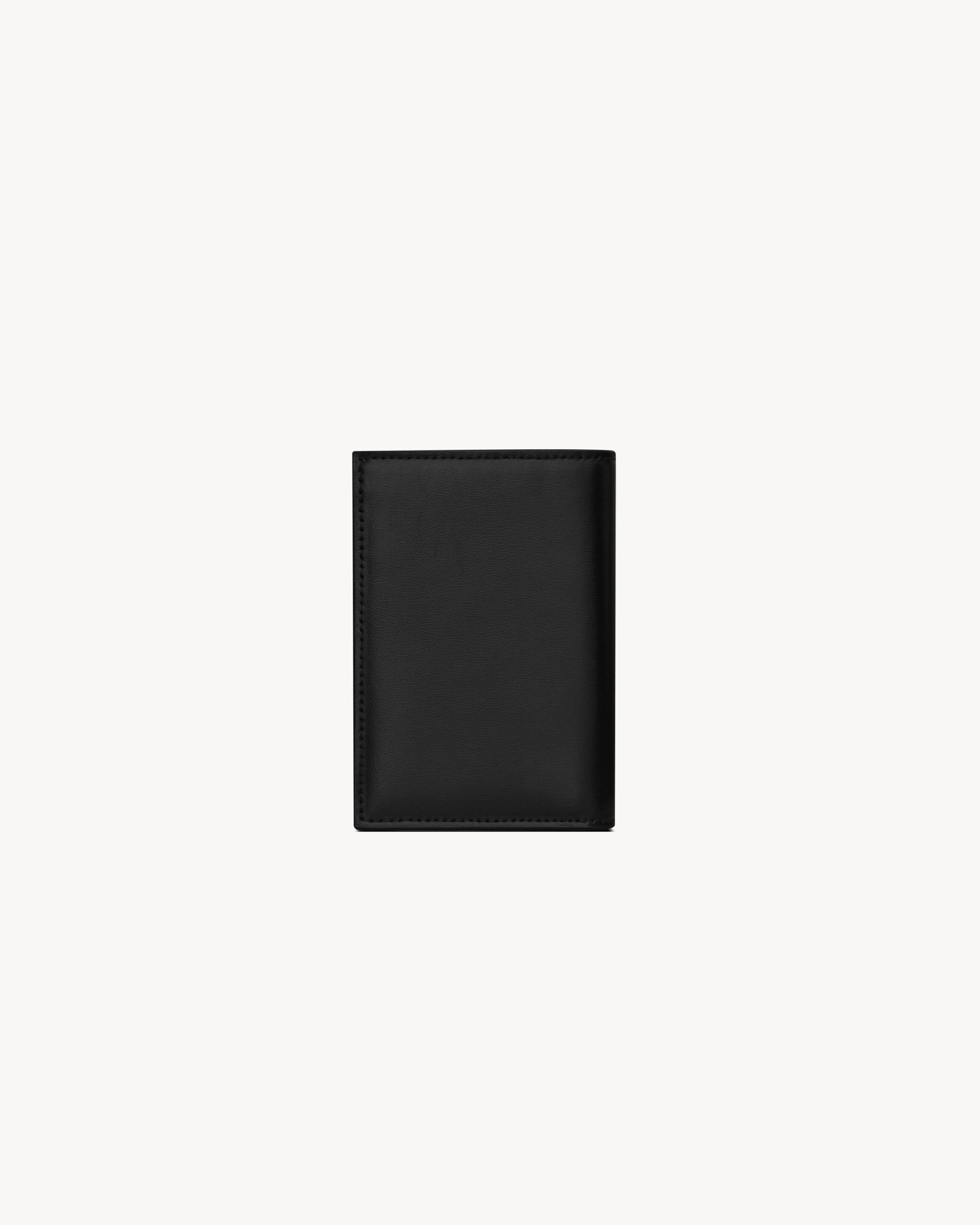 TINY CASSANDRE CREDIT CARD WALLET IN MATTE LEATHER - 2