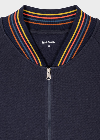 Paul Smith 'Artist Stripe' Zip Lounge Top outlook