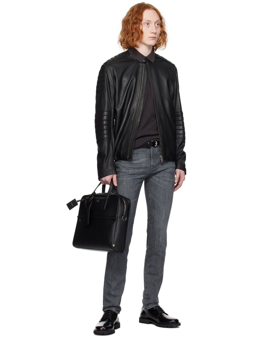 Black Richayl Derbys - 5