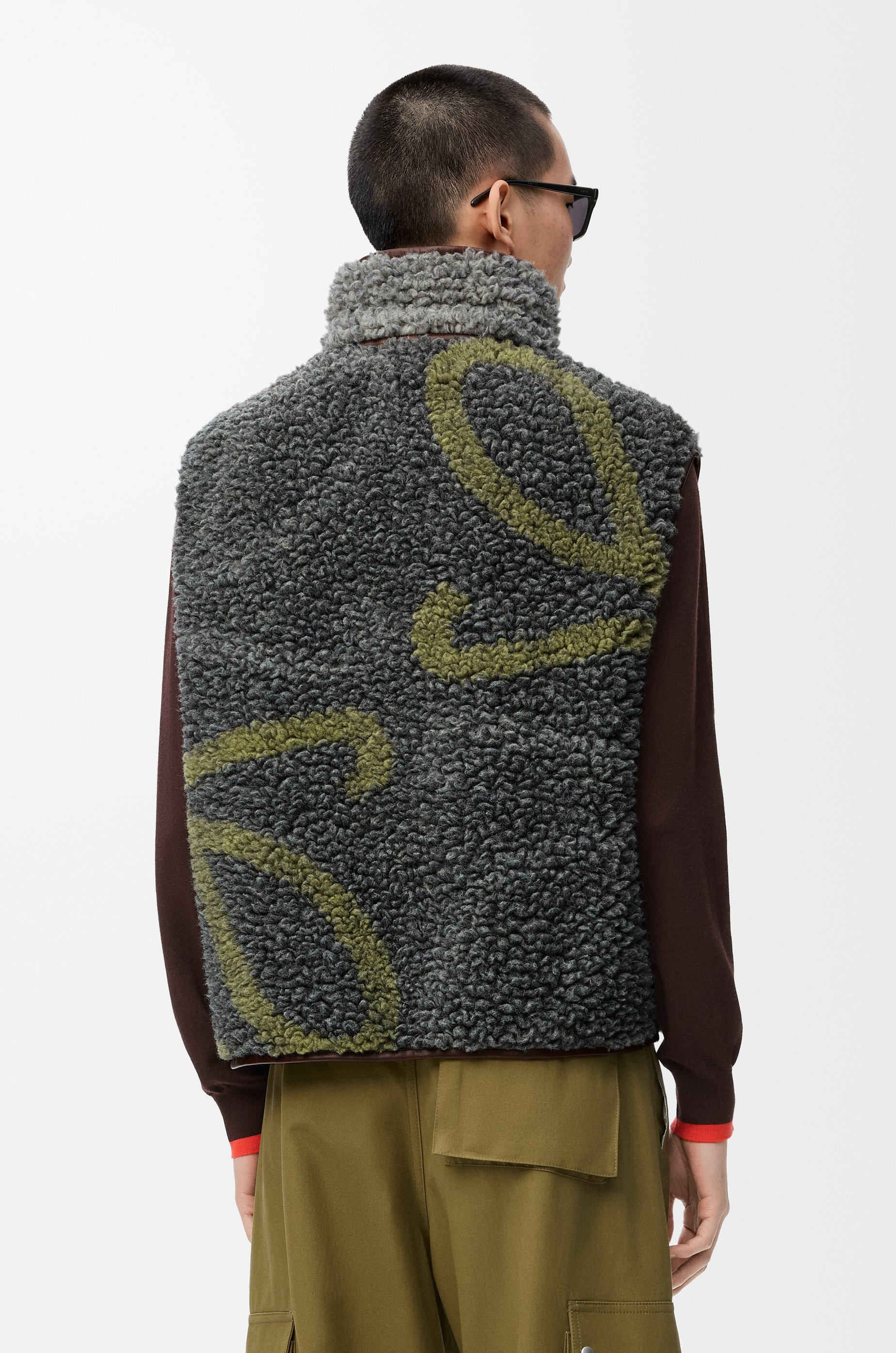 Vest in wool blend - 4