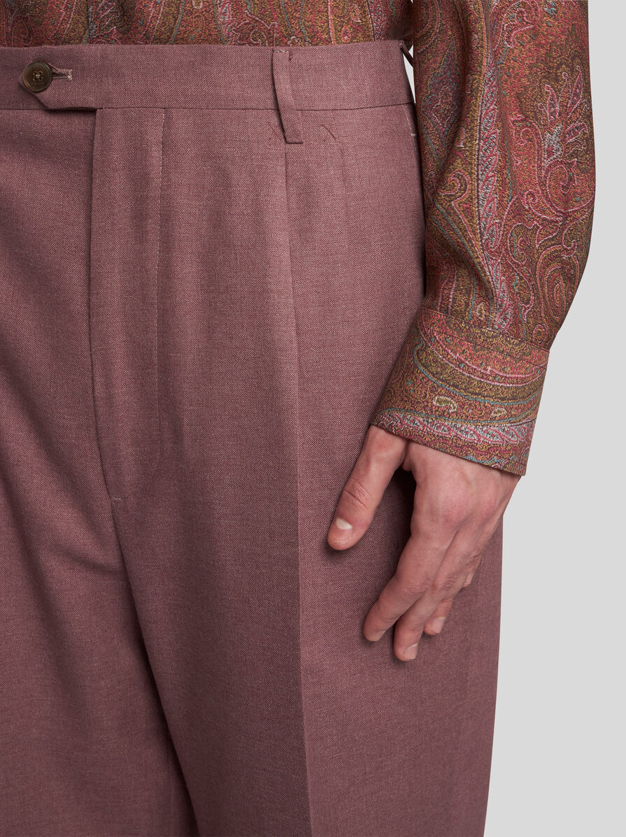 SILK AND CASHMERE TROUSERS - 2