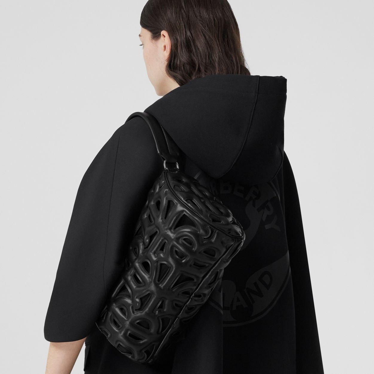Small Quilted Monogram Lambskin Rhombi Bag - 3
