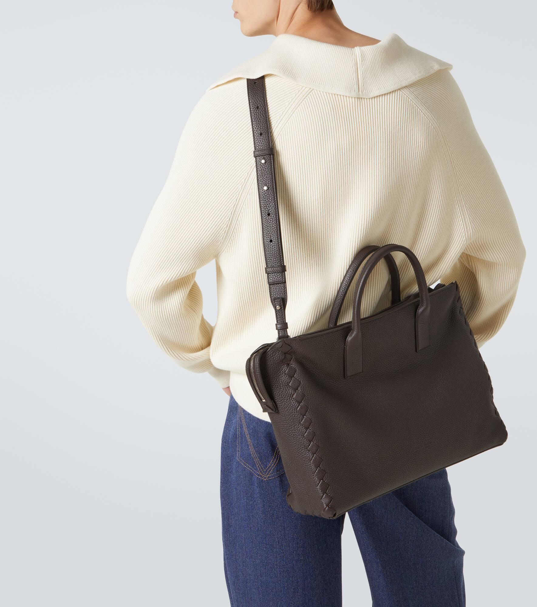 Interview leather briefcase - 3
