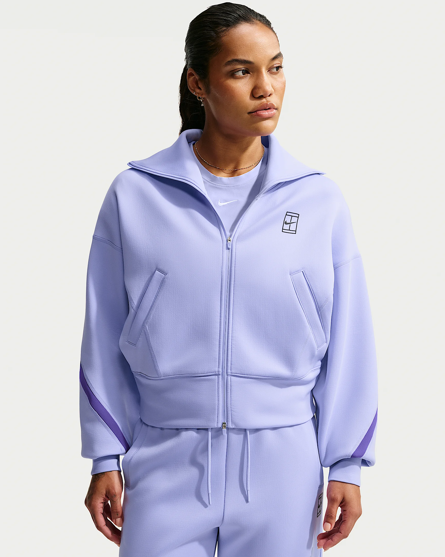 Nike Advantage Women's Dri-FIT Full-Zip Tennis Jacket - 1
