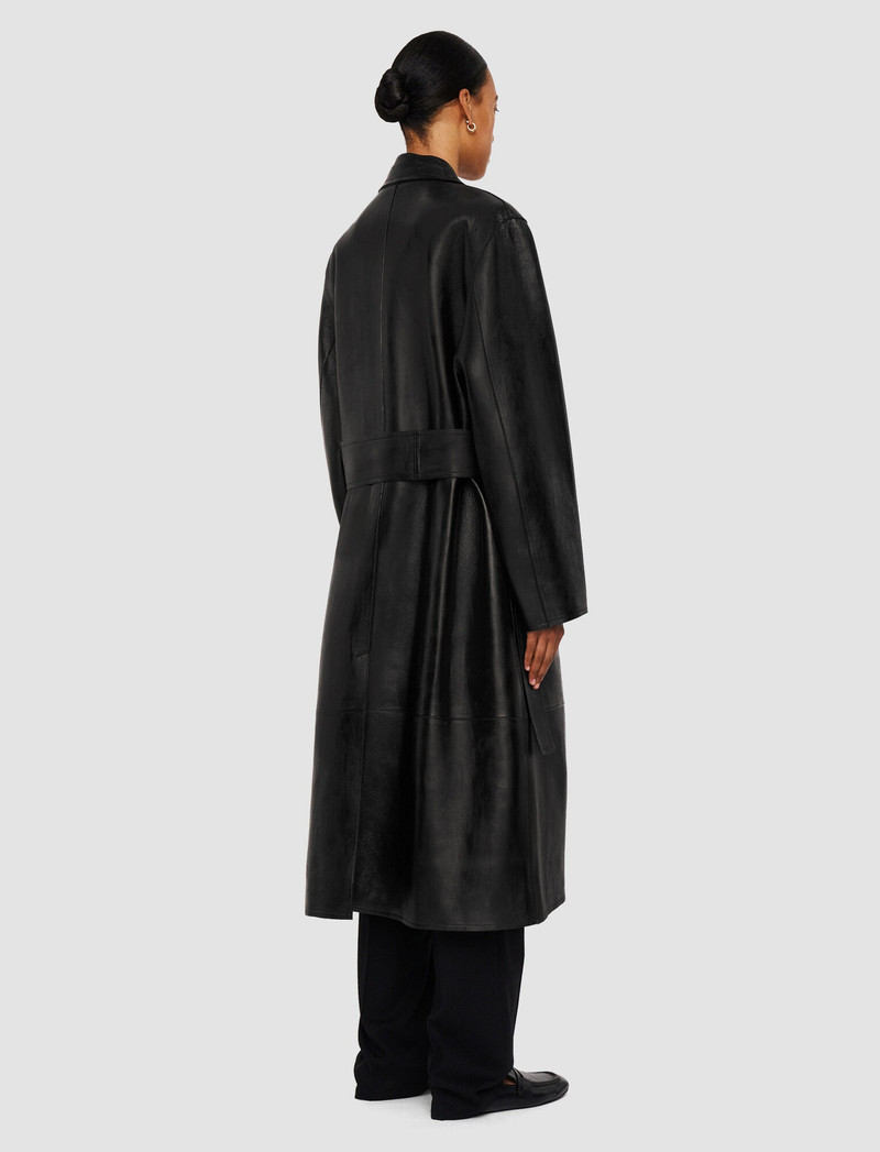 Octave Bonded Leather Coat 4