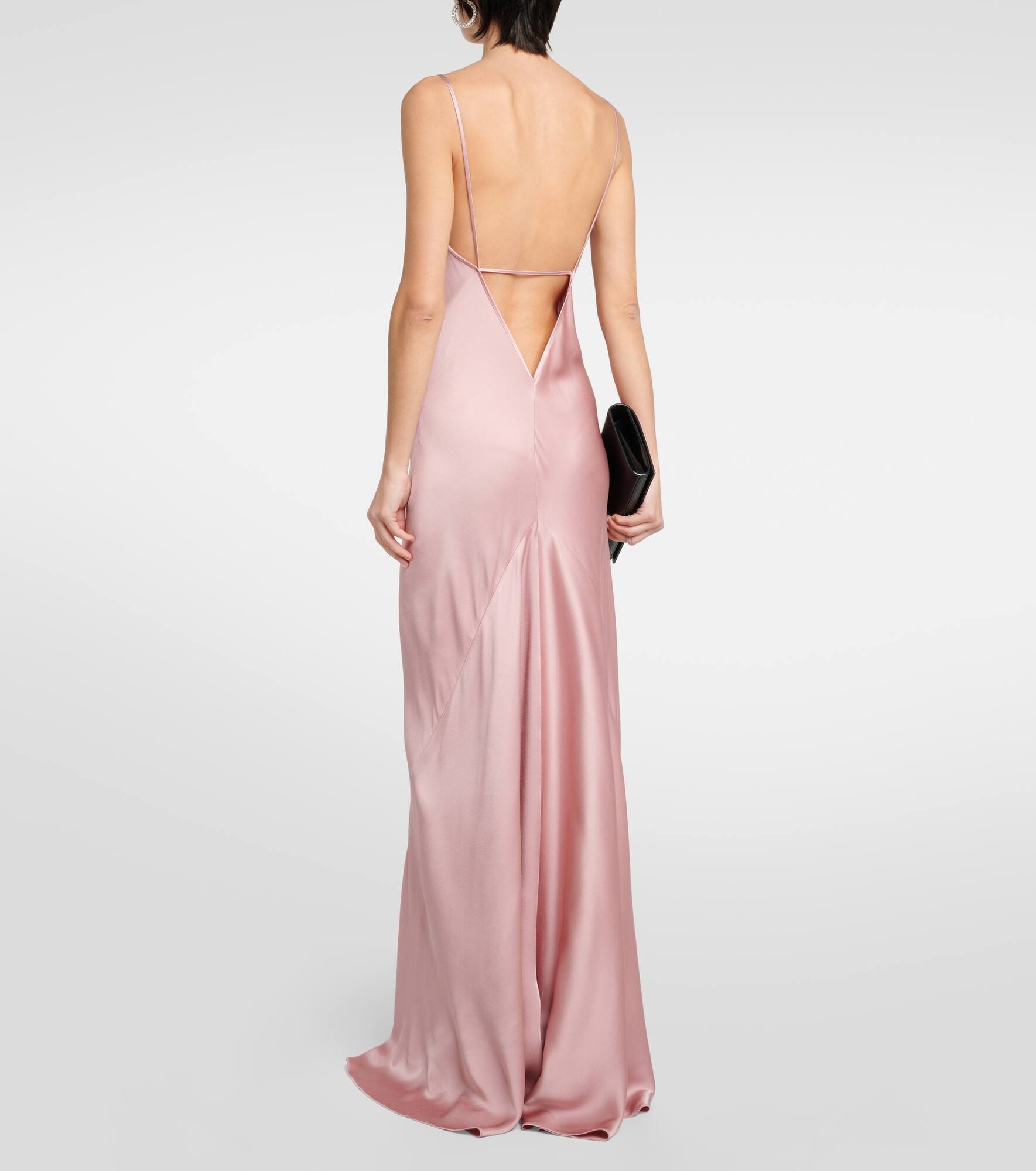 Cami satin gown - 3