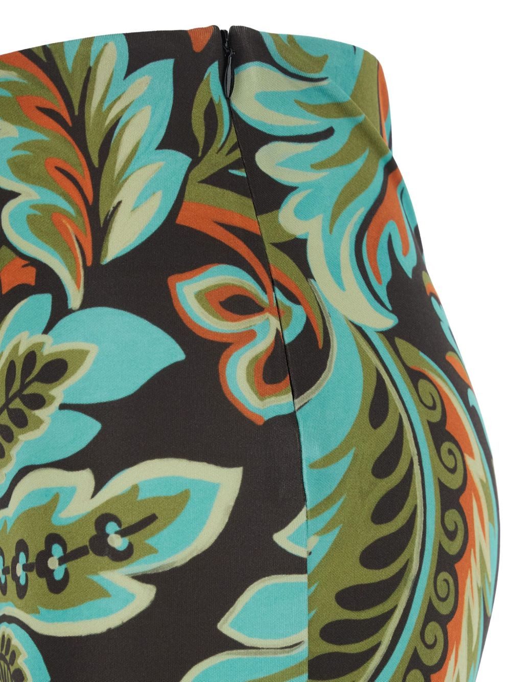 paisley-print flared trousers - 3