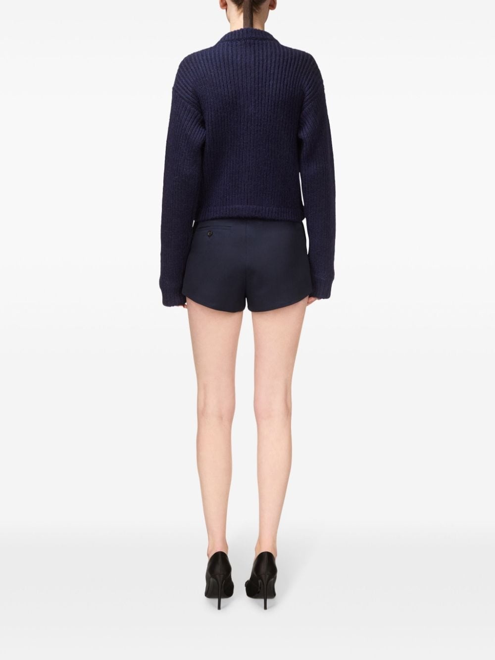 cropped cardigan - 4