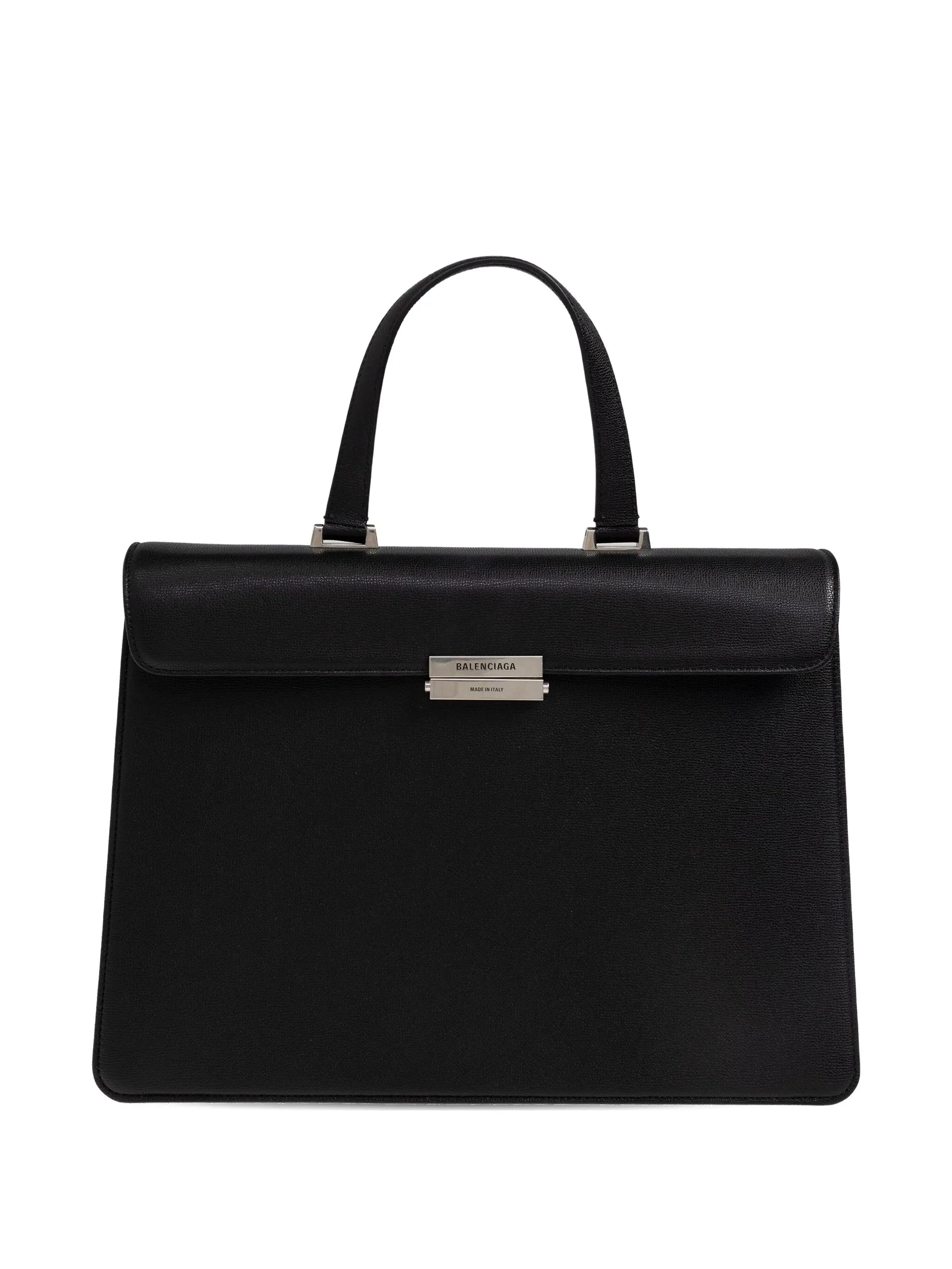 logo-plaque tote bag - 1