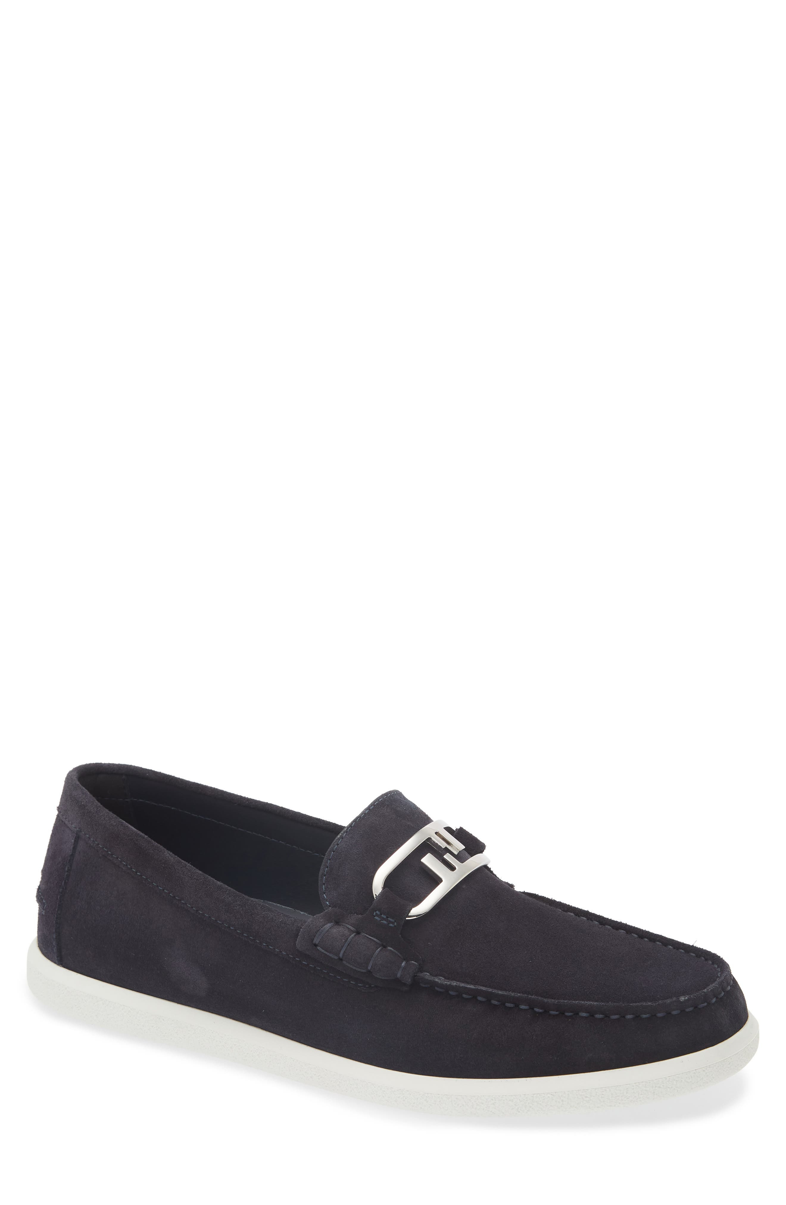 Fendi O'Lock Loafer in F0Dx9 Atlantico at Nordstrom - 1