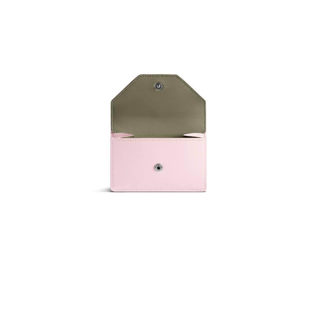 Women's Envelope Mini Wallet  in Petal Pink - 3