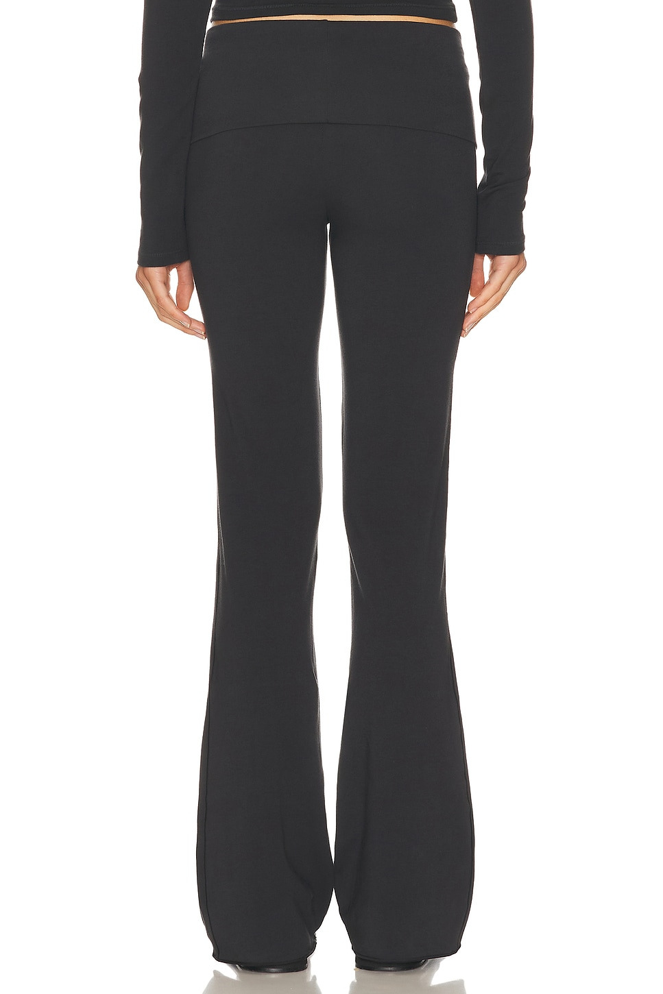 Cotton Jersey Foldover Pant - 4