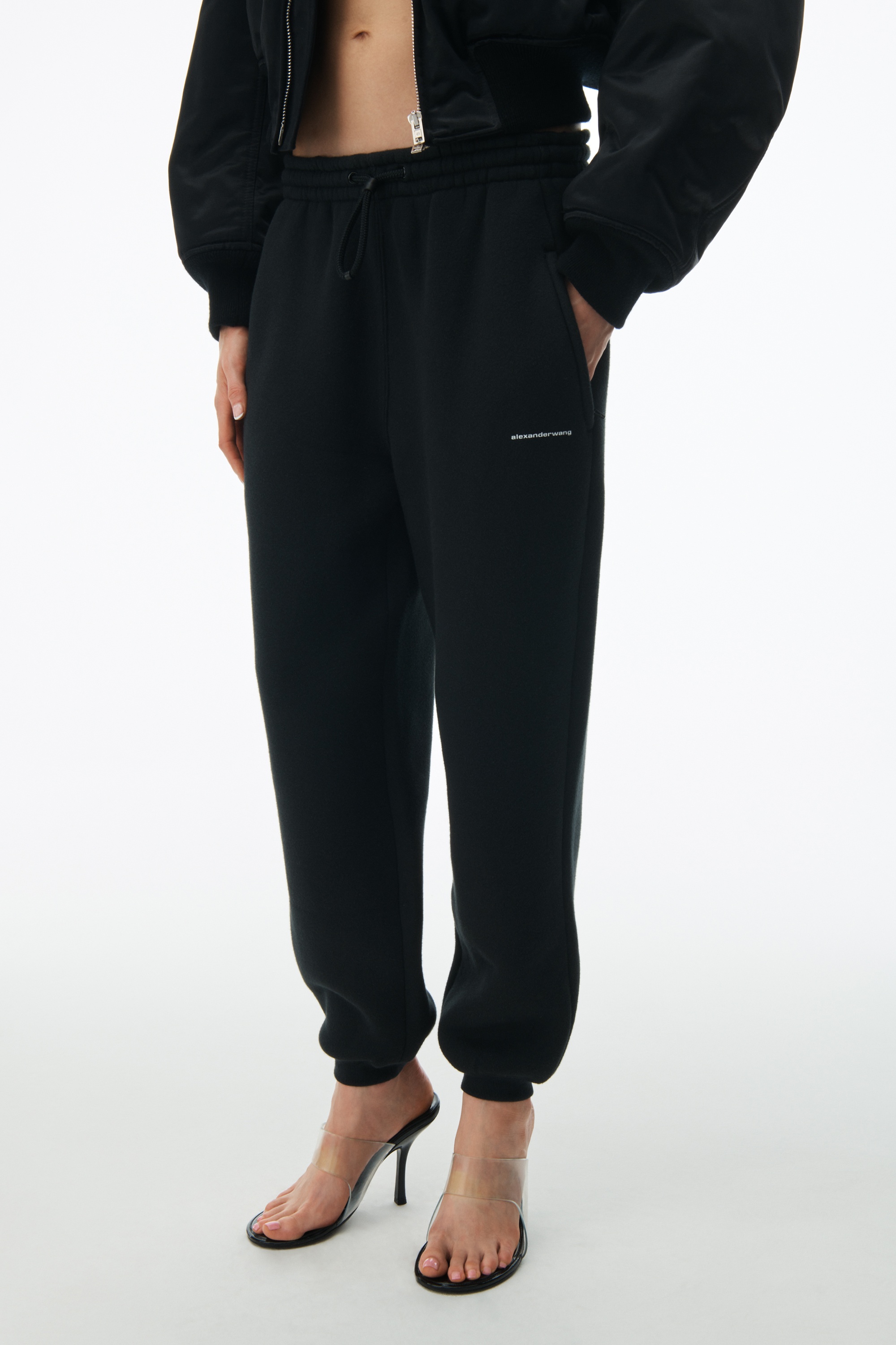 SWEATPANT IN DENSE FLEECE - 3