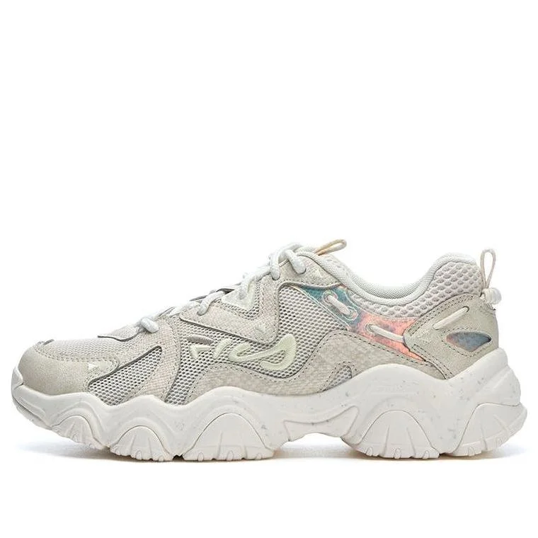 (WMNS) FILA Fluid 4 Sneakers 'Beige White' F12W322107FWG - 1