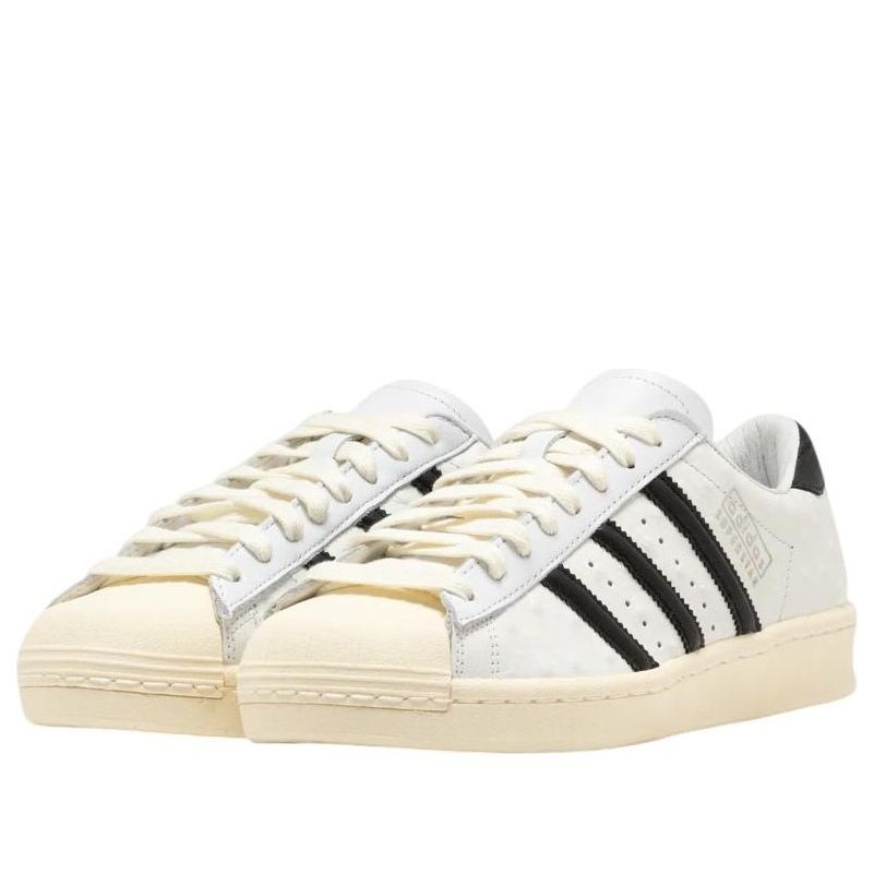 (WMNS) adidas Superstar Vintage 'White Black Ostrich' JH5709 - 3