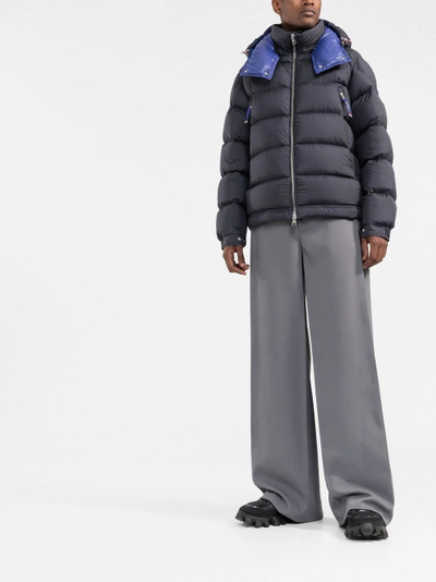 Moncler feather down hooded jacket outlook