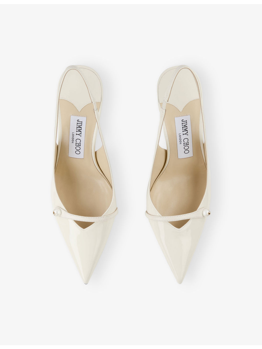 Amita 85 Patent Leather Slingbacks - 2