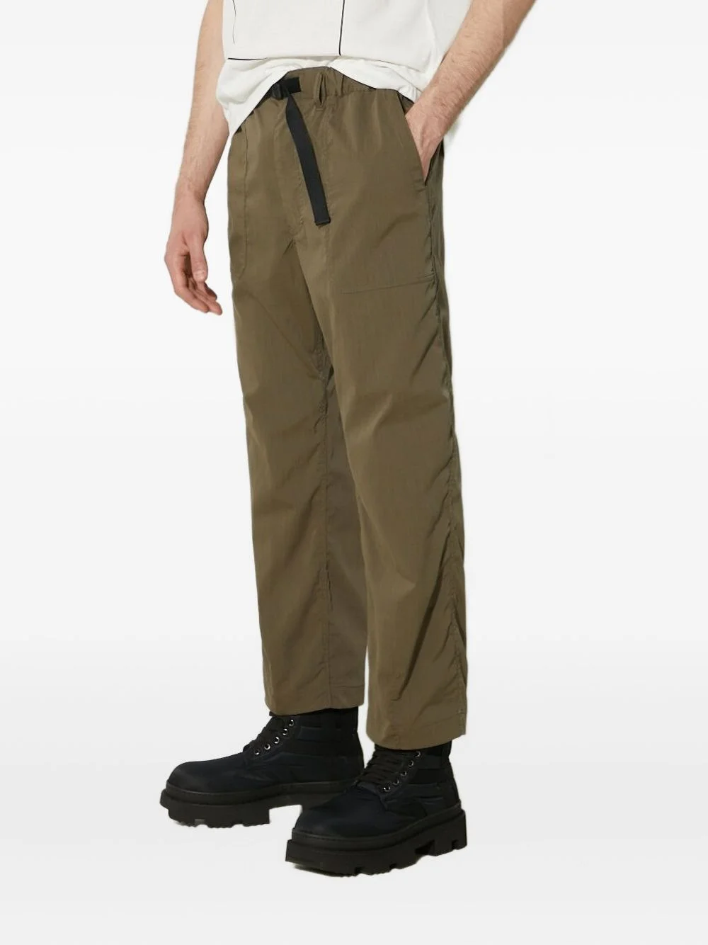 drawstring pocket trousers - 1