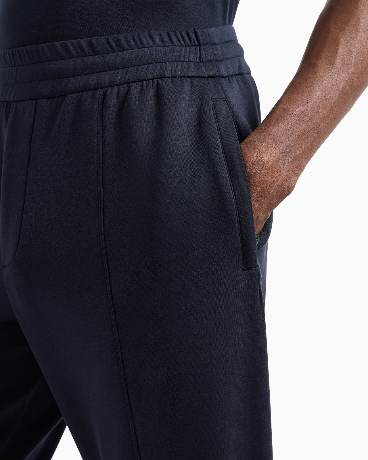 Travel Essentials modal-blend double jersey joggers - 4