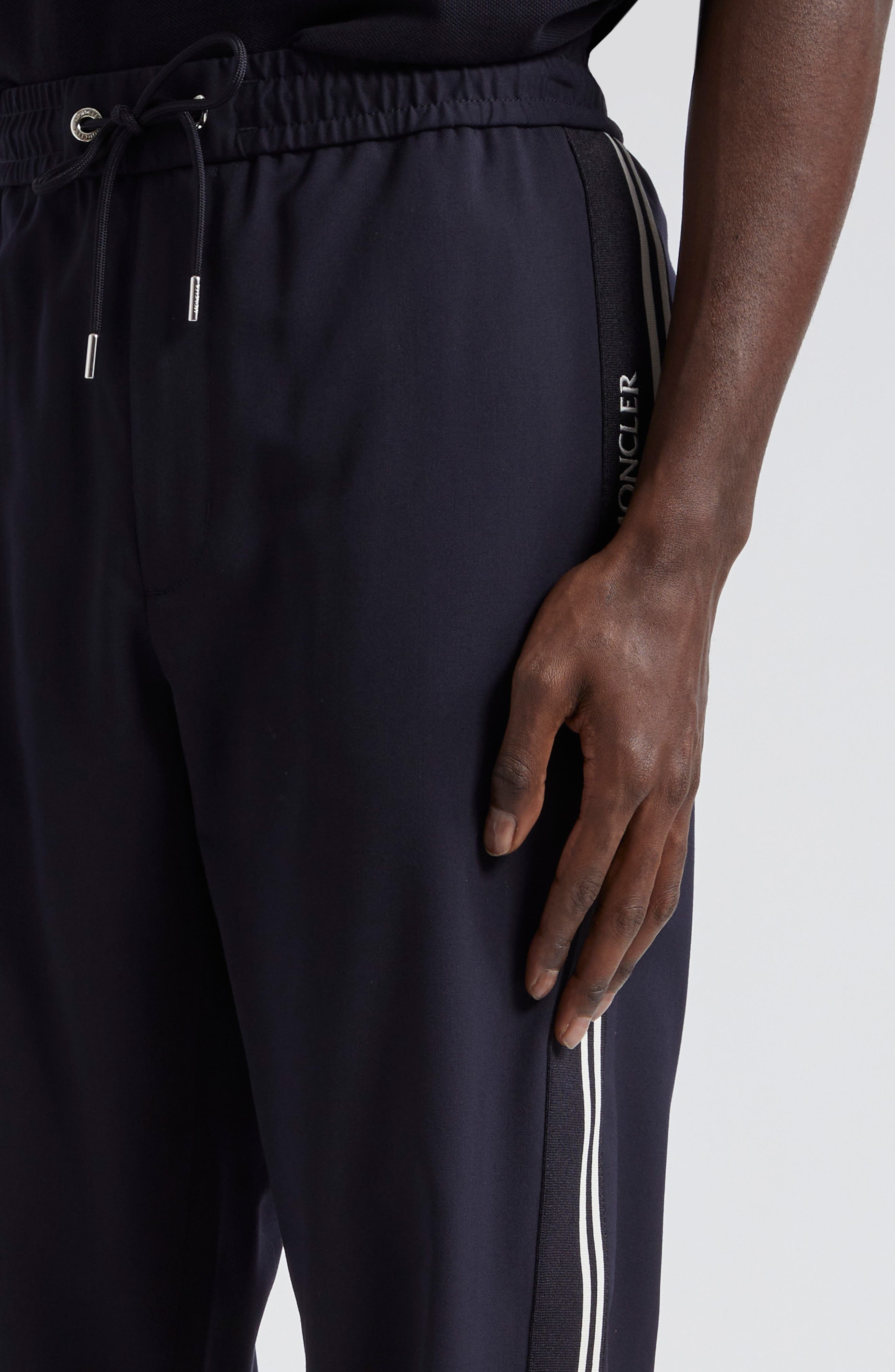 Stretch Gabardine Track Pants - 5