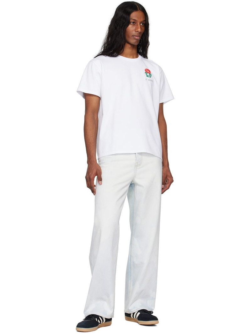 le PÈRE White Flower T-shirt outlook
