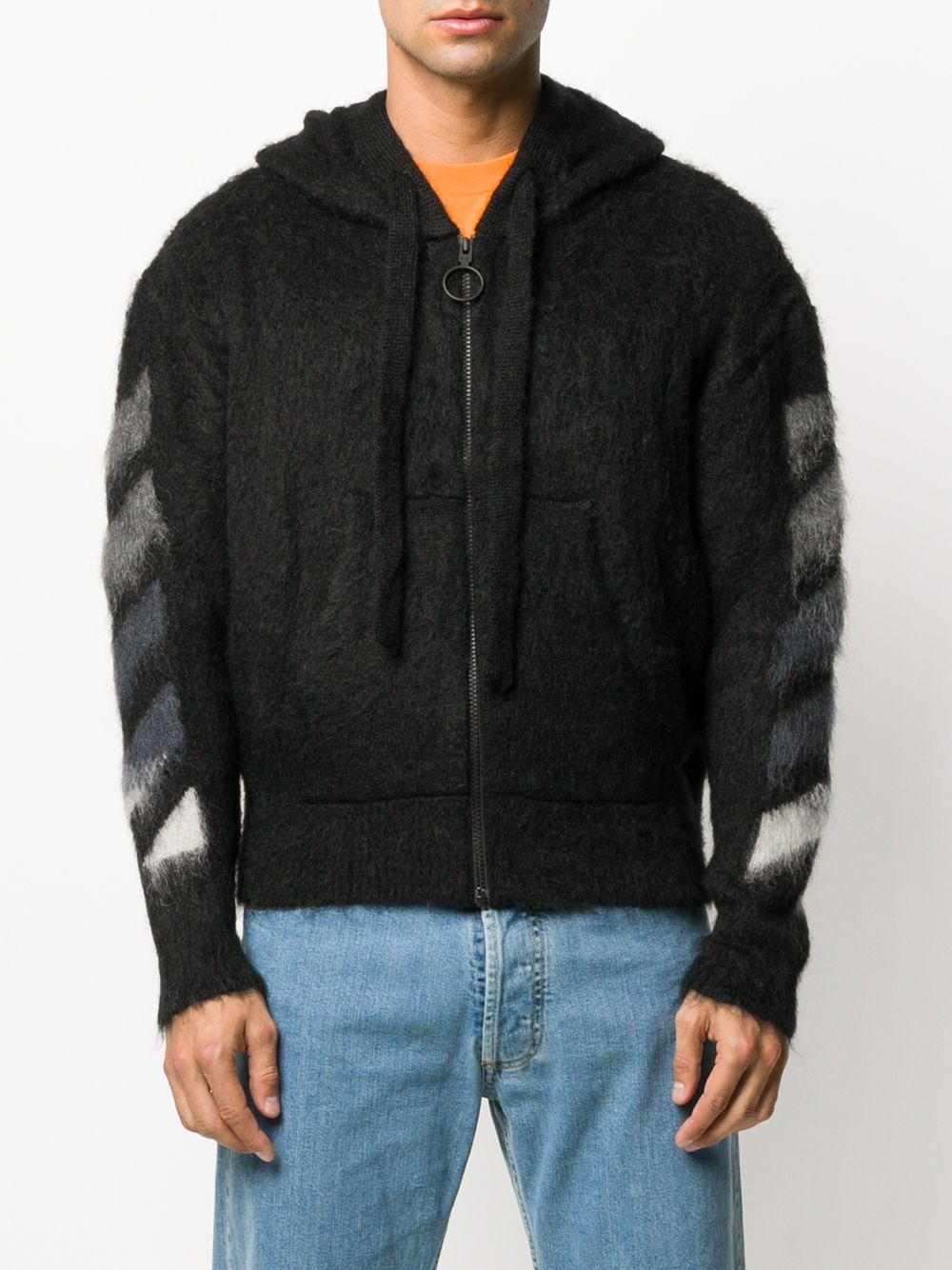 Arrows hooded cardigan - 3